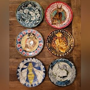Anthropologie plates Cornelia O'Donovan